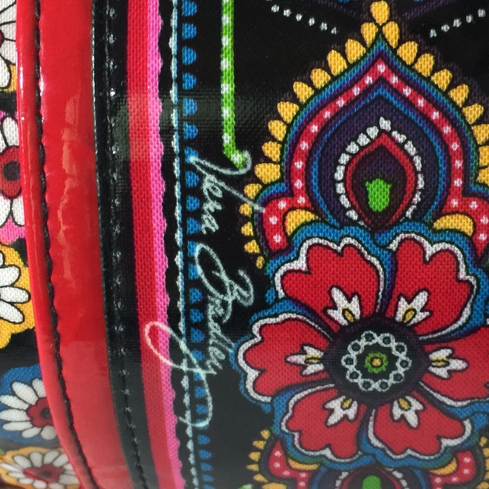Vera Bradley Vinyl Frill Purse - Picture 5 of 8